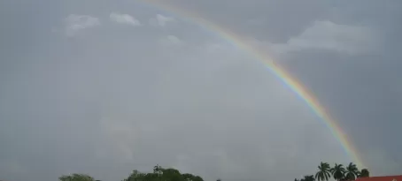 All this Rain deserves a Rainbow