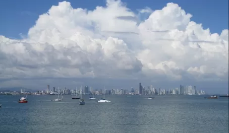 Panama City Skyline from the Causeway