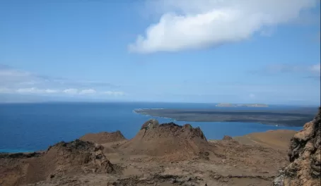 Unique Galapagos landscape