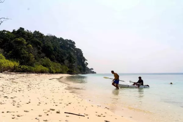 Enjoy kayaking explorations of the Andaman Islands' shoreline