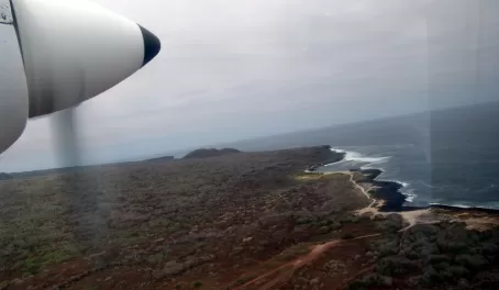 Aerial of the Galapagos