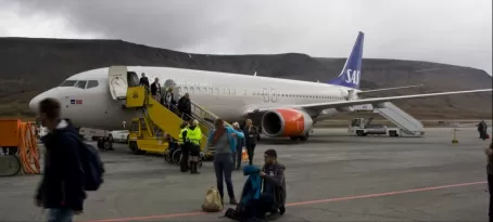Arriving in Svalbard