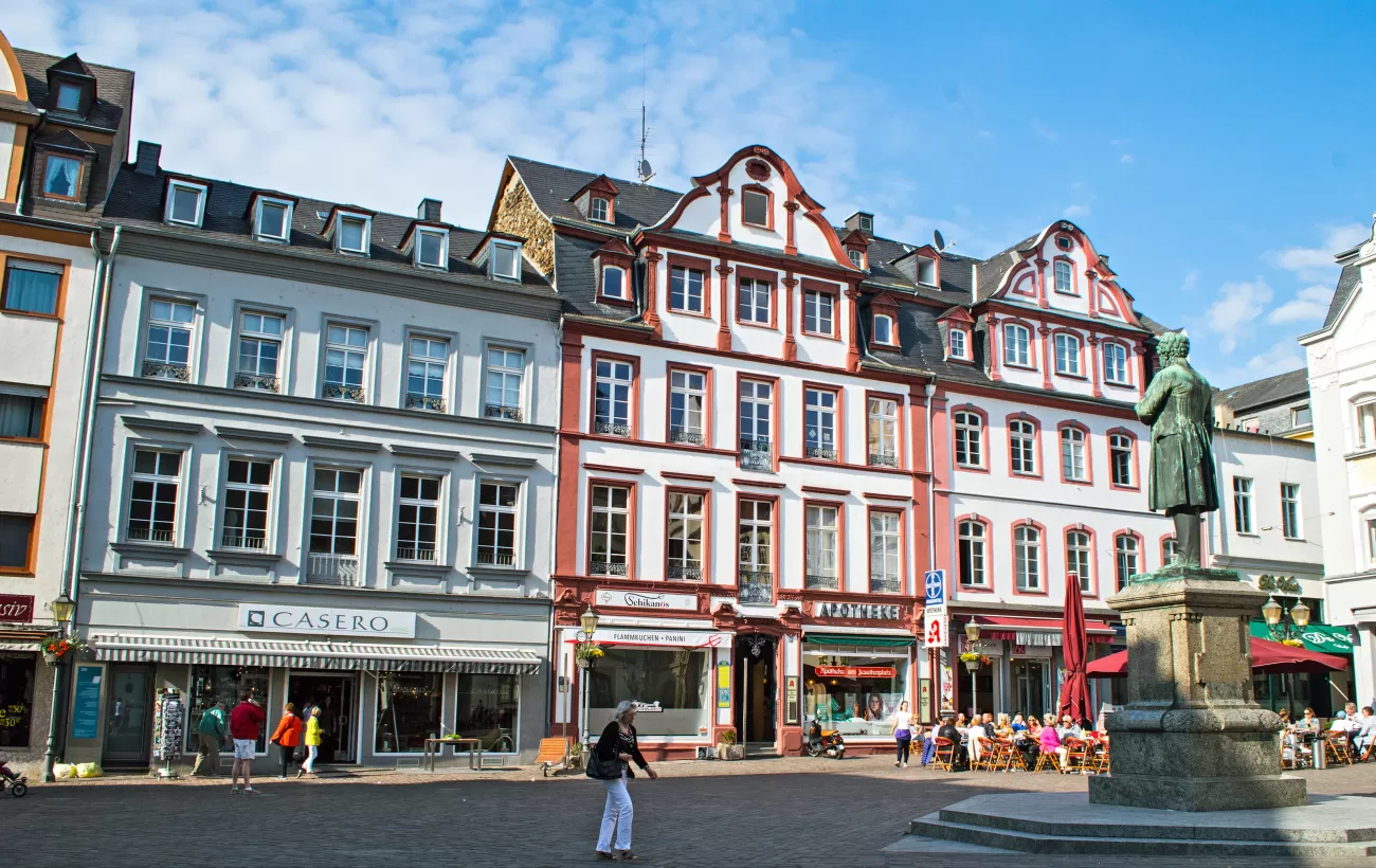 Stroll around the charming streets of Koblenz