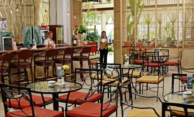 Restaurant at the Habana Libre Hotel