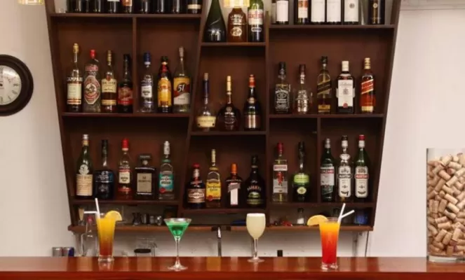 Enjoy unique cocktails at the hotel's bar