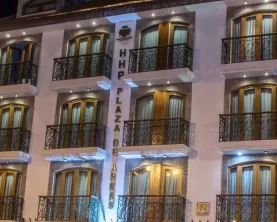Exterior view of the Hotel Hacienda Plaza de Armas