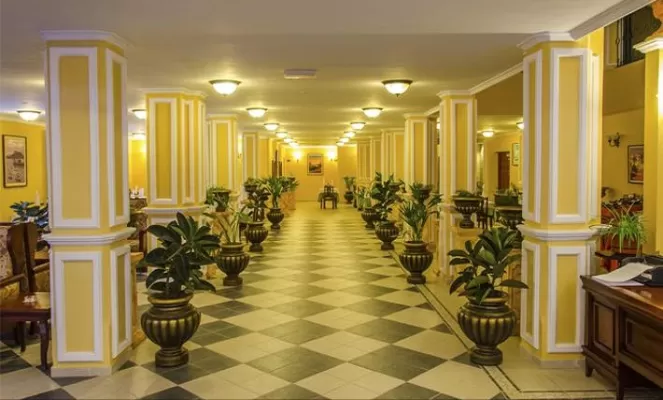 Interior view of the Hotel Encanto Ordoño