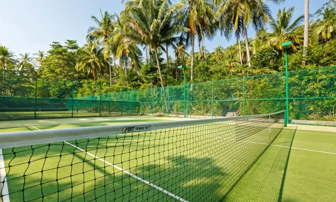 Tennis Court at the Surin Phuket