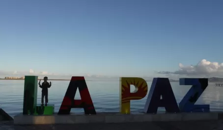 Malecon of La Paz