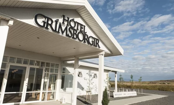 Hotel Grimsborgir near Thingvellir National Park