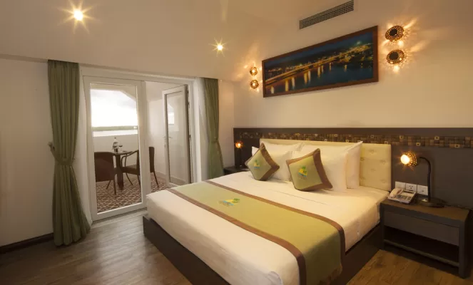 Room at Ben Tre Riverside Resort