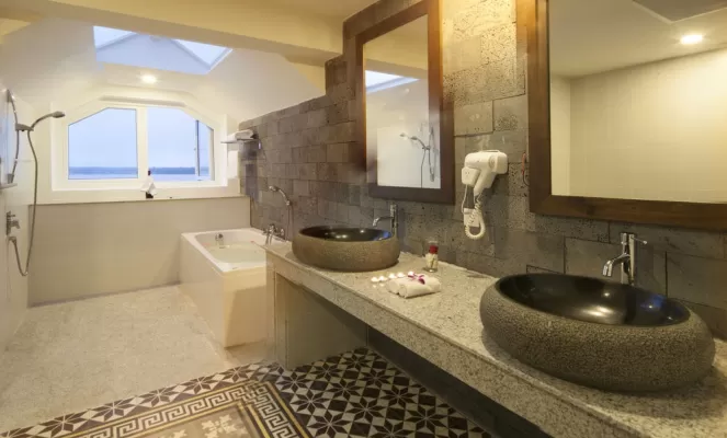 Bathroom at Ben Tre Riverside Resort