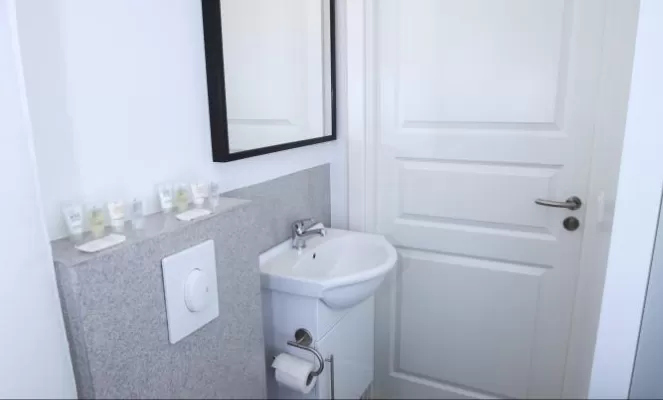 Sleek and modern bathrooms