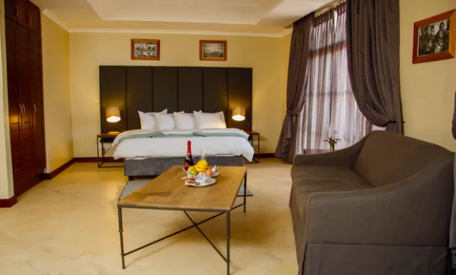 Bedroom at Kilimanjaro Wonders Hotel