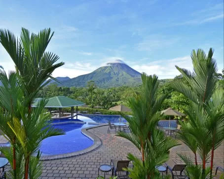 Sit back and enjoy the beauty of the Hotel Arenal Manoa