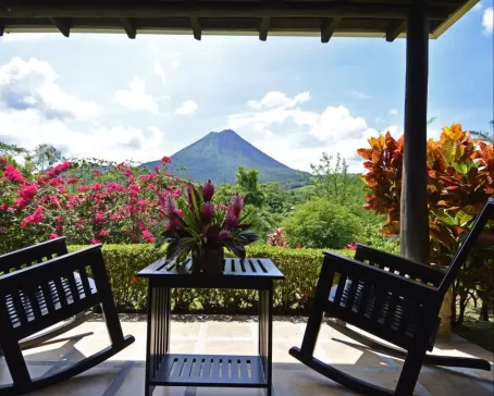 Stunning views from the Hotel Arenal Manoa
