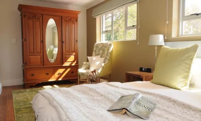 Bright interiors of Abbey Manor's Luxury Rooms