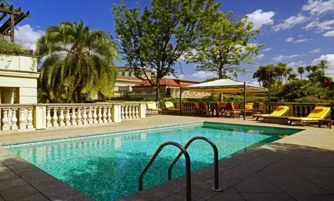Private villa pool
