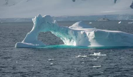One of the first icebergs we encountered 