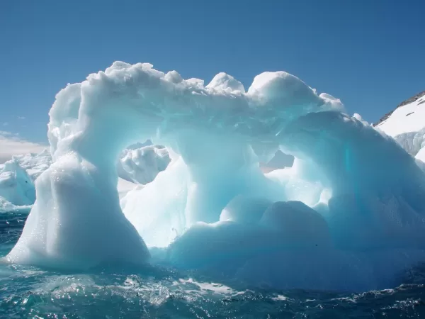 each iceberg a spectular work of art