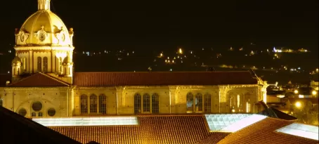 A view from my room.... Cuenca by night....