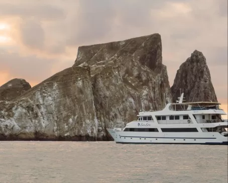 Stunning sunsets aboard the Galapagos Sea Star