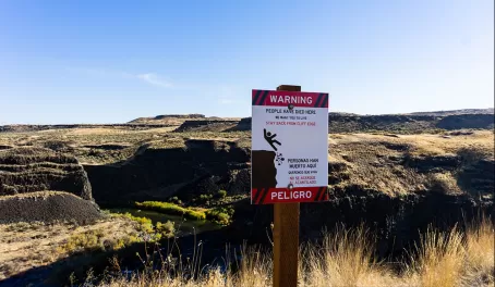 Hiking warning!