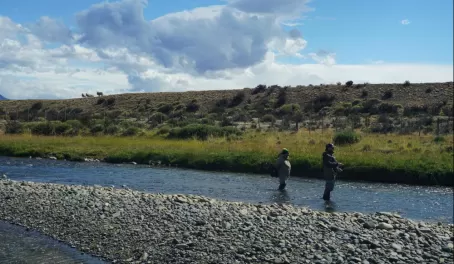 Fly fishing with Remota Lodge
