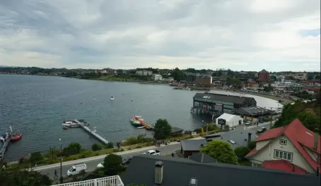 Views from our room in Puerto Varas