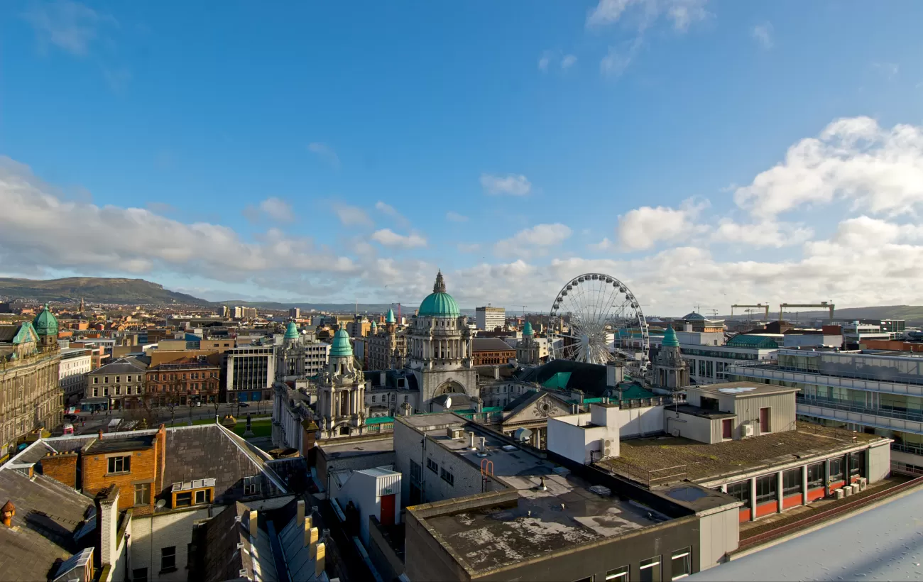 View over Belfast