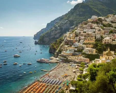 Beautiful Positano on Italy's Amalfi coast