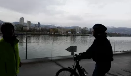 Biking in Linz