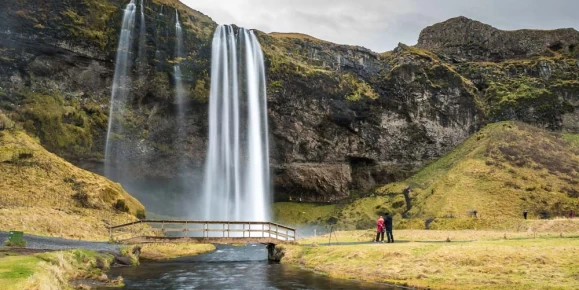 Seljalandsfoss Waterfall, South Coast Iceland