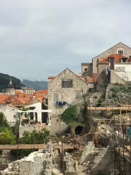 Recent history is evident throughout Dubrovnik's Old City