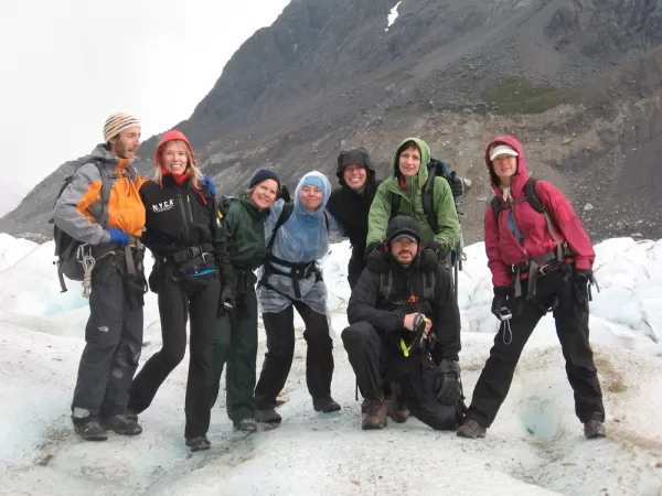 Group photo during the Fitzroy Trek