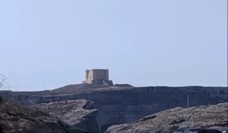 Fortress on Gozo, Malta where Count of Monte Cristo was filmed
