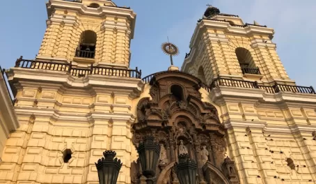 We ventured deeper into Central Lima and visited the Basílica y Convento de San Francisco de Lima and the catabombs underneath - highly recommend it if you're in Lima.