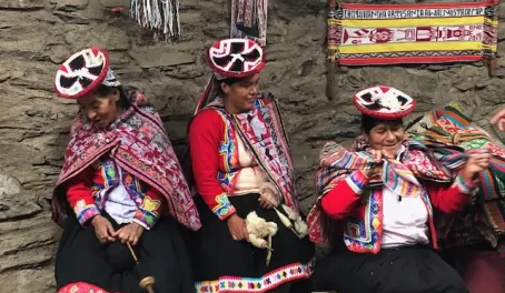The women of Choquecancha