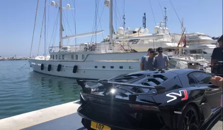 Marbella- yachts and sports cars