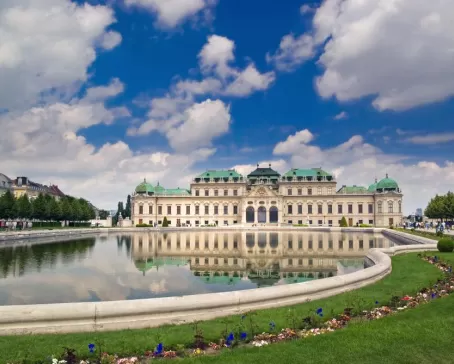 Wander the grounds of Belvedere Palace, Vienna