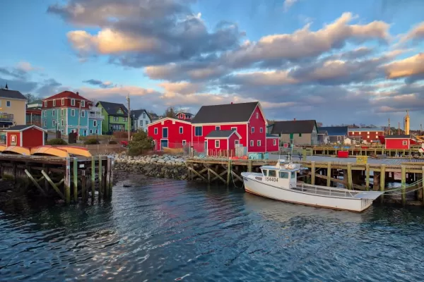 Visit quaint fishing villages along the coast of Nova Scotia