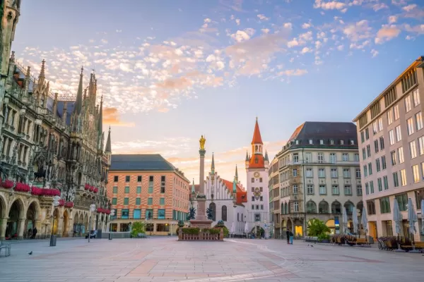 Enjoy wandering through historic Munich