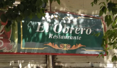 Right here at El Obrero!