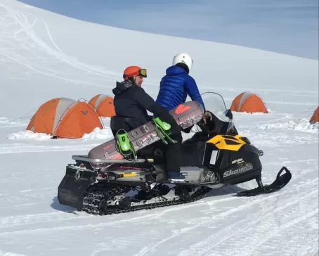 Snowmobiling excursion