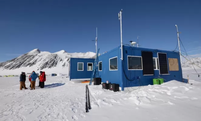 Union Glacier Camp. Courtesy Christian Iverson Styve, Antarctic Logistics & Expeditions