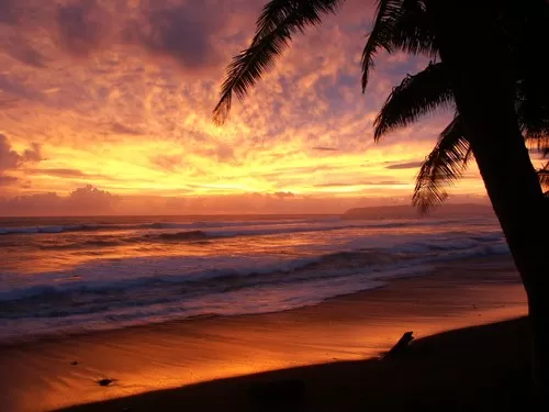 A beautiful Costa Rican sunset