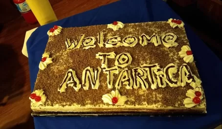 Welcome to Antarctica cake