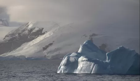 Shiny iceberg