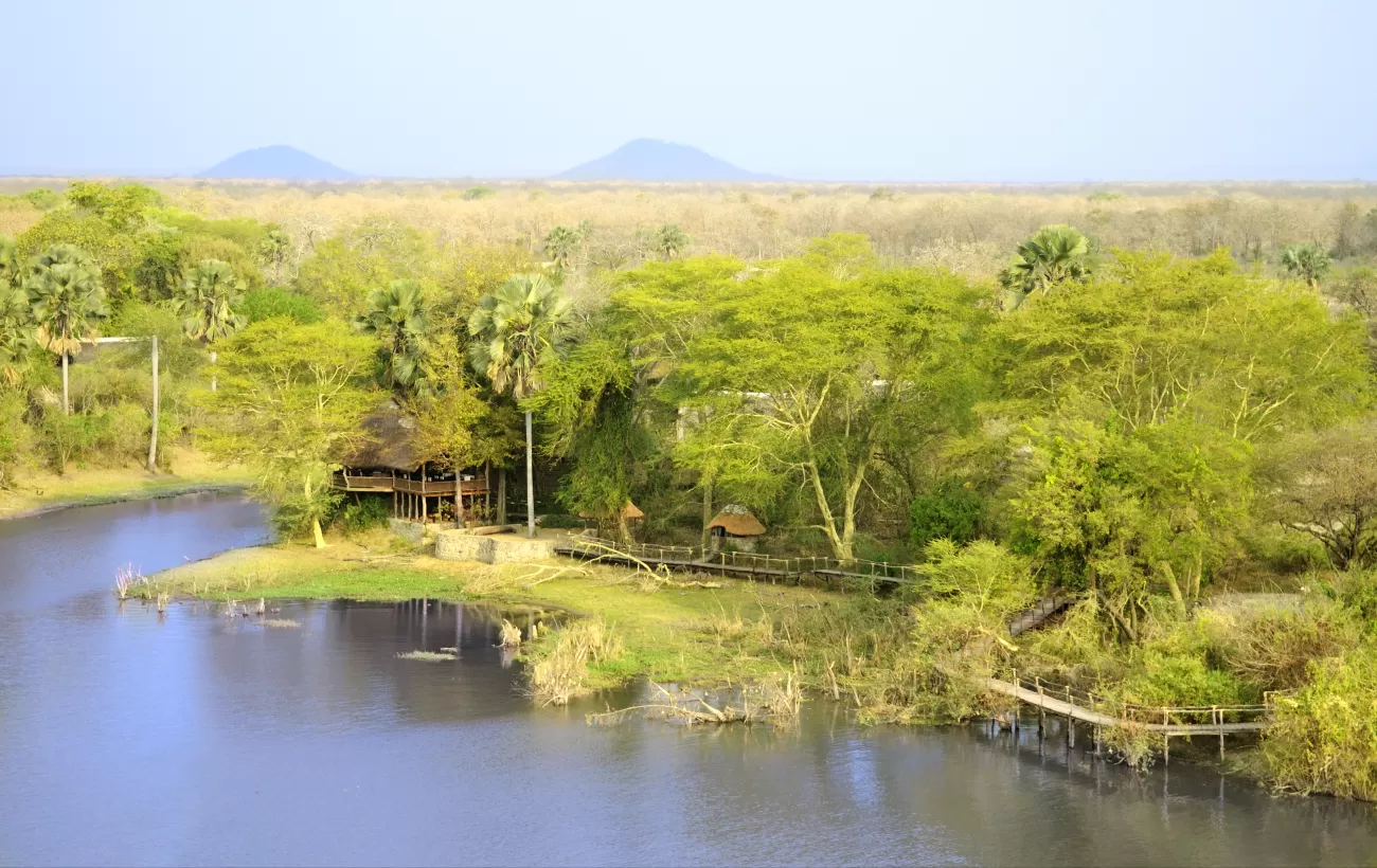 Experience the beautiful solitude of Mvuu Lodge