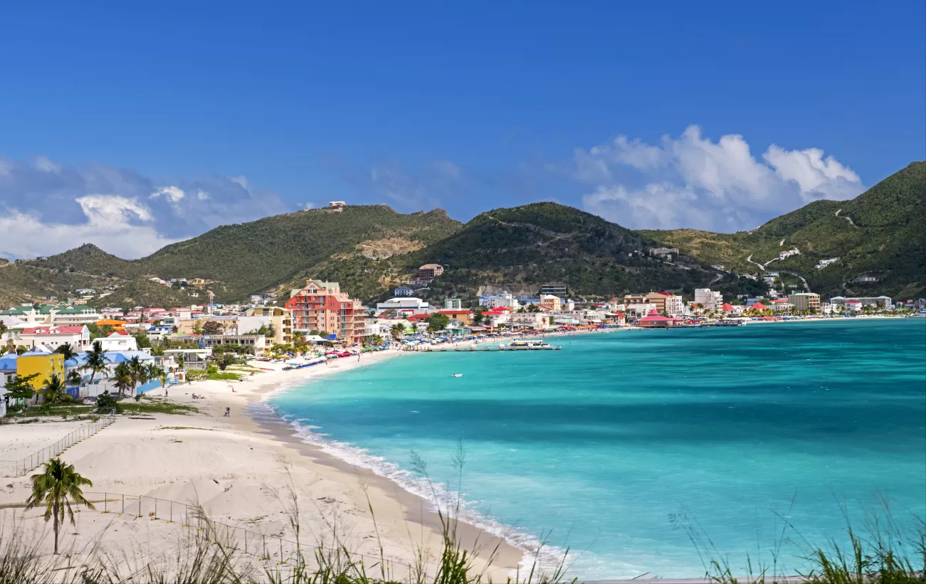 Relax on the beaches of St. Maarten